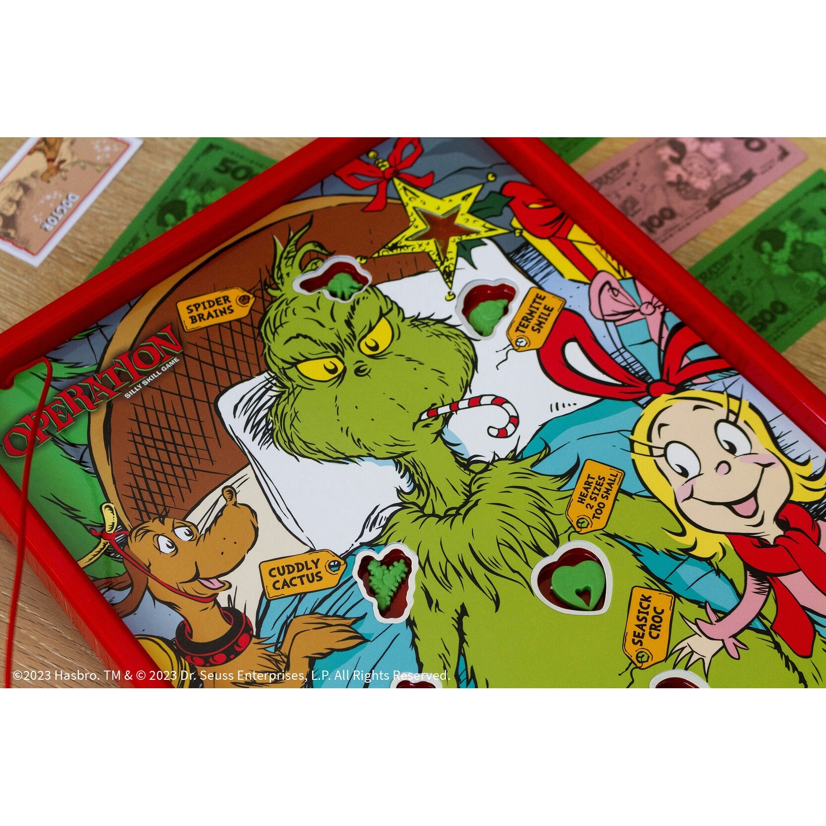 OPERATION: The Grinch Board Game | Classic Dr Seuss Art and
